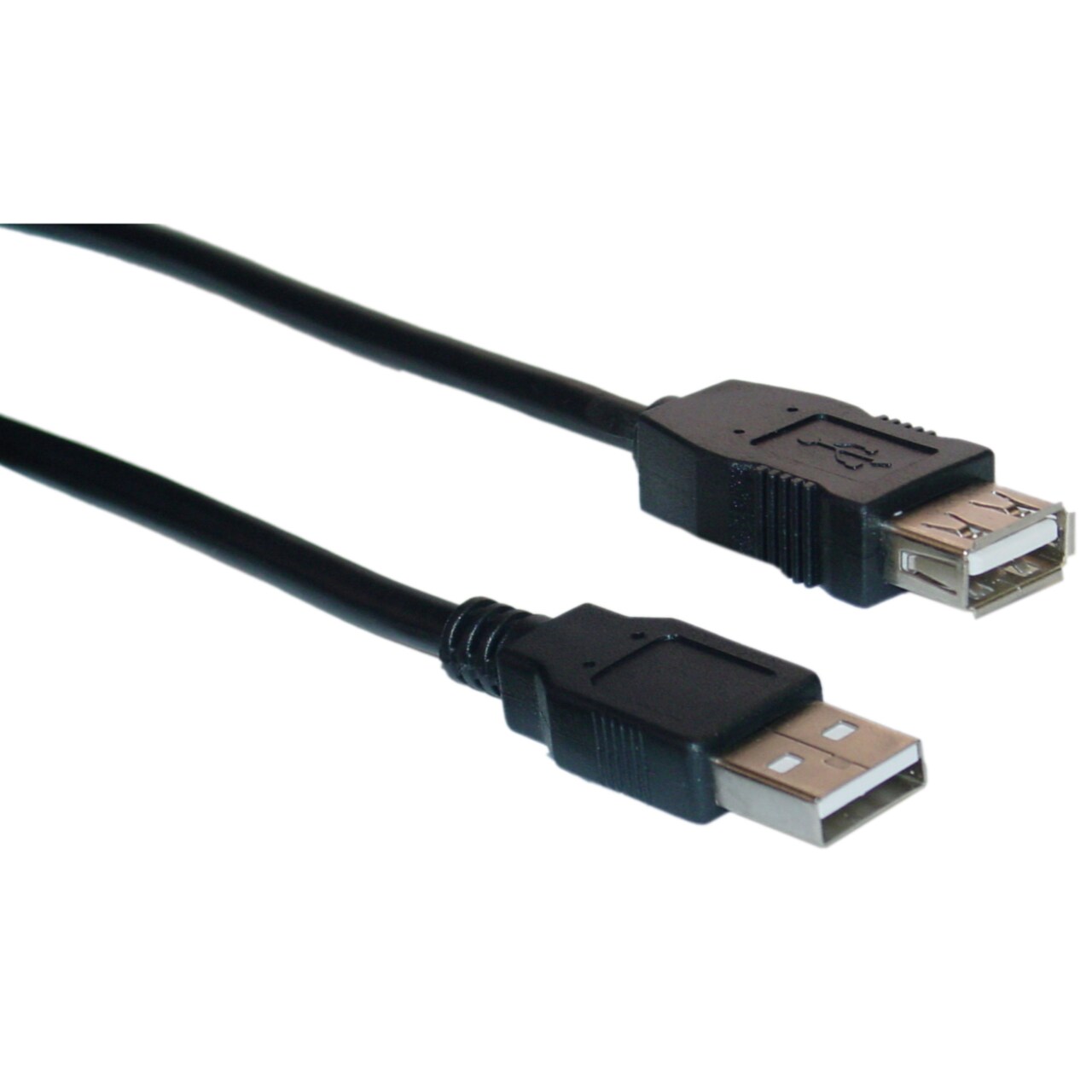 Cable Wholesale USB 2.0 Extension Cable, Black, Type A Male to Type A Female, 10 foot